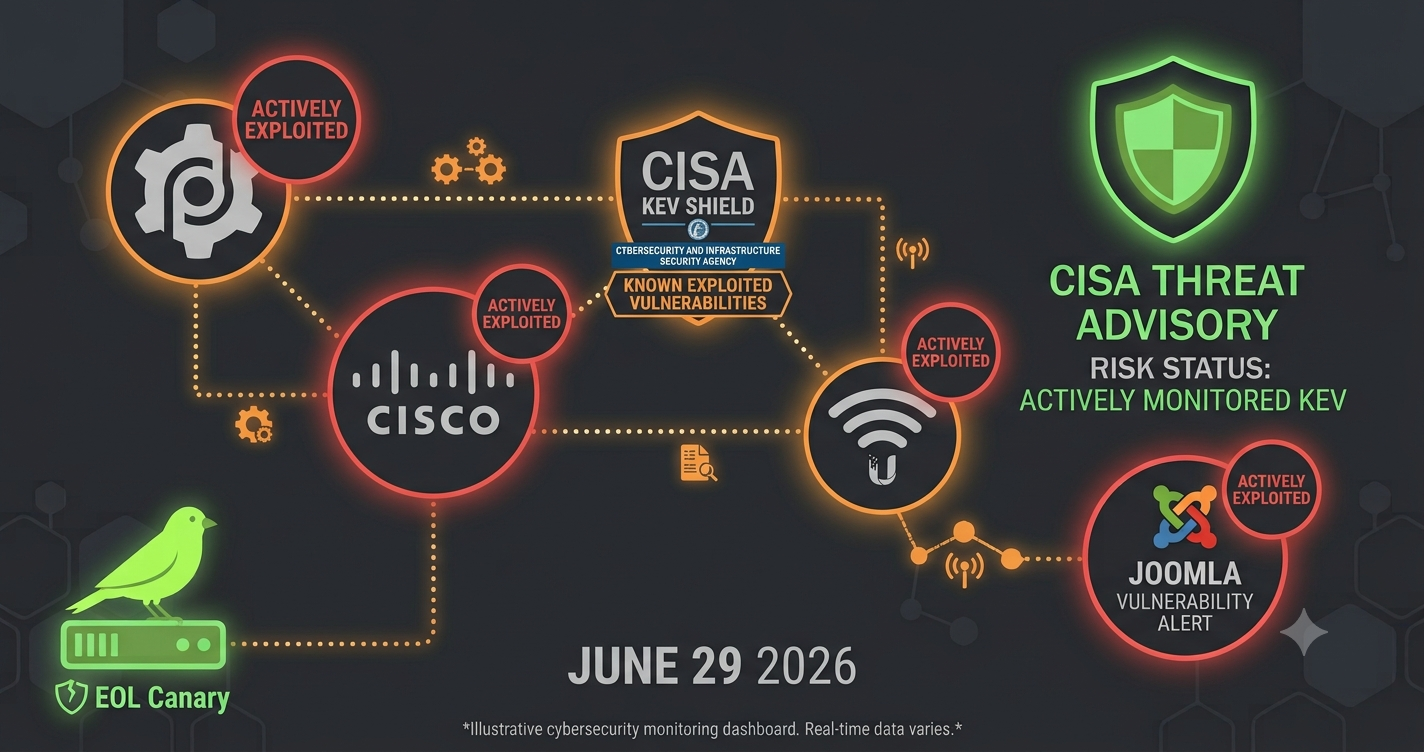 Critical CVEs June 2026: PTC Windchill, Cisco UCM, Ubiquiti UniFi Under Active Attack